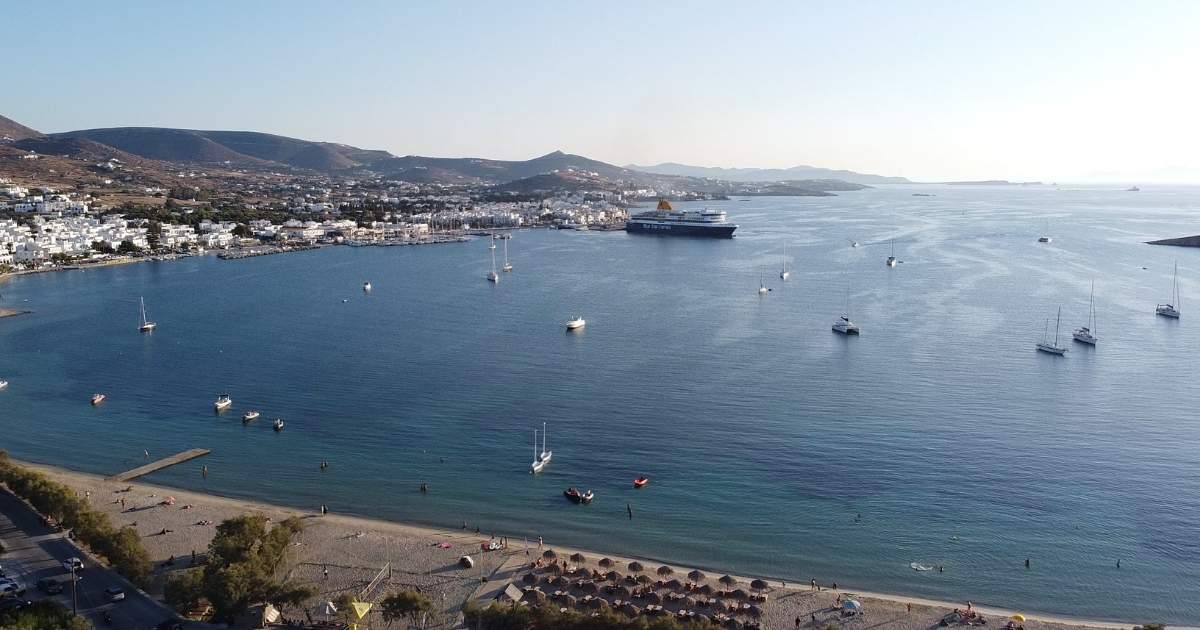 Paroikia port view - Paros island
